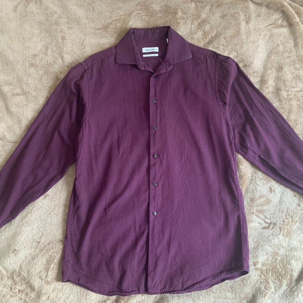 Calvin Klein Regular Fit Dress Shirt